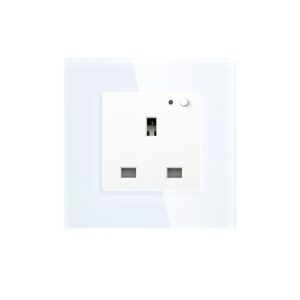 Lanka Smart Switch | Smart Wifi Wall Socket 16A ( With energy consumption meter)