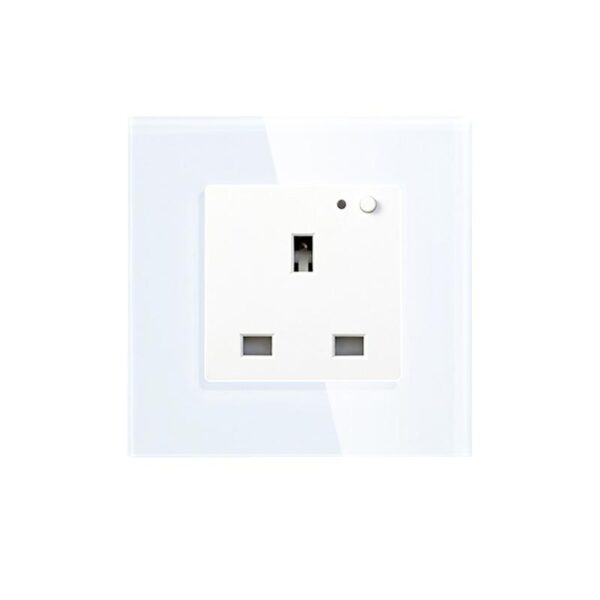 Lanka Smart Switch | Smart Wifi Wall Socket 16A ( With energy consumption meter)